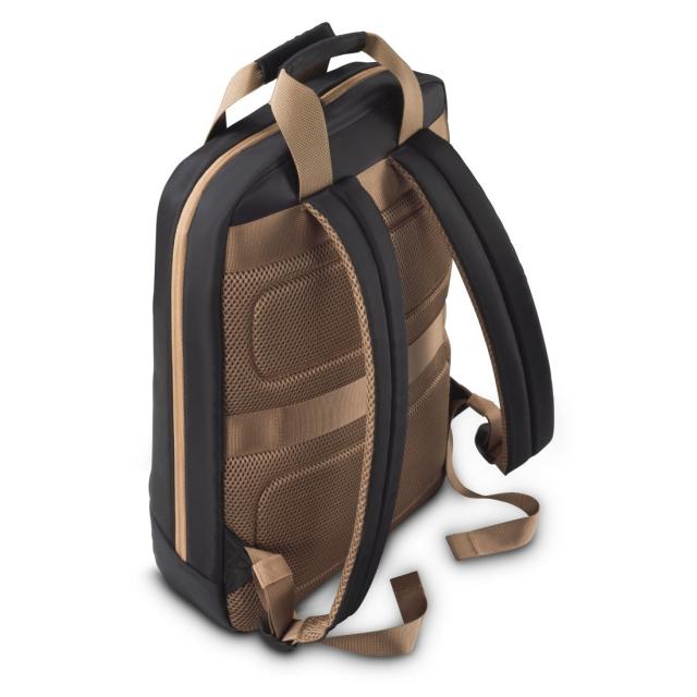 HAMA Раница за лаптоп "Ultra Lightweight", до 41 см (16,2"), черно с кафяво 