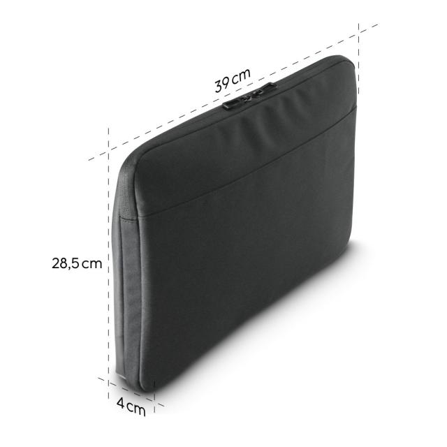 HAMA Калъф  за лаптоп "Extreme Protect", 34 - 36 cm (13.3"- 14.1"), черен 