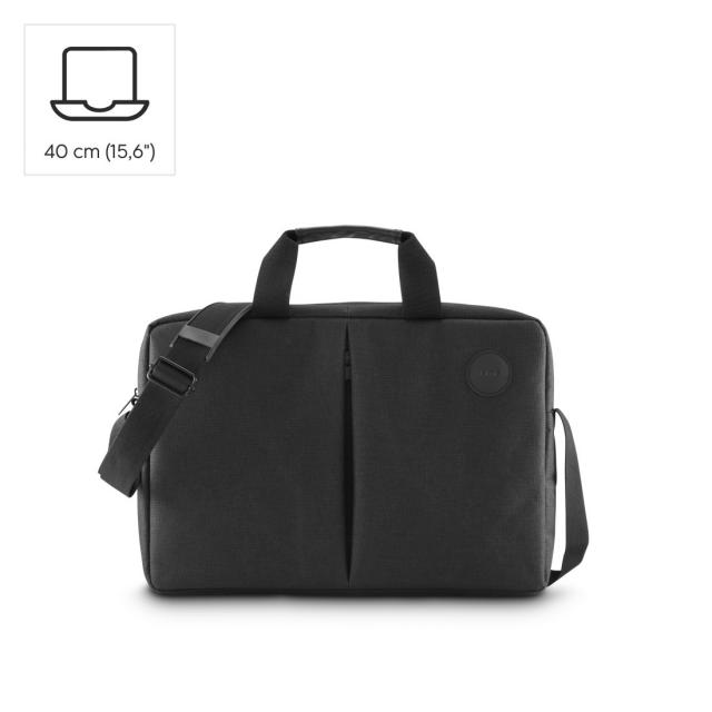 Чанта за лаптоп Hama "Genua", до 40 см (15.6"), черна 