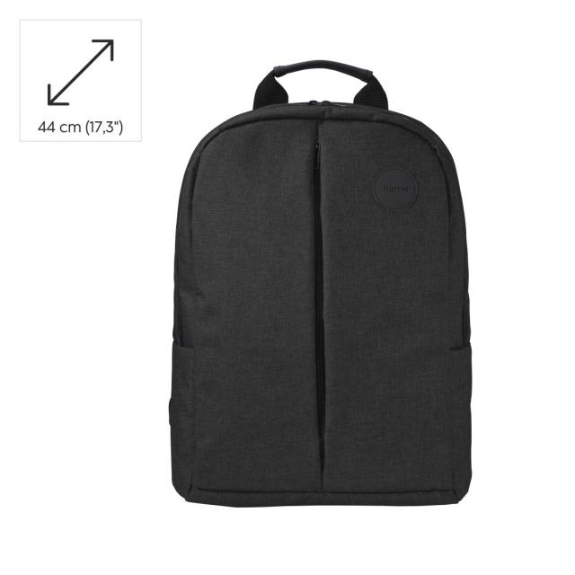 HAMA Раница за лаптоп "Genua", до 44 cm (17.3”), черно 