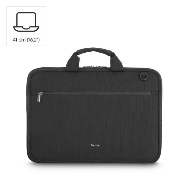 Hama "Protection Hardcase" Laptop Bag, up to 41 cm (16.2"), black 