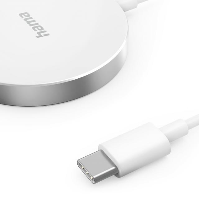 Hama "MagCharge FC15" Wireless Charger, 15 W,  for Apple 