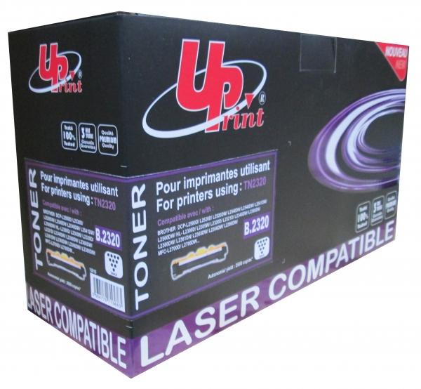 Тонер касета UPRINT TN-2320/TN2320, BROTHER, Черен 