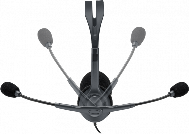 Слушалки с микрофон Logitech H111 