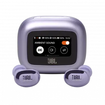 Блутут слушалки-тапи JBL Live Buds 3 - Лилав