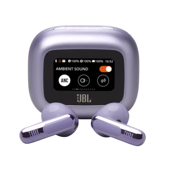 Блутут слушалки-тапи JBL Live Flex 3 - Лилав 