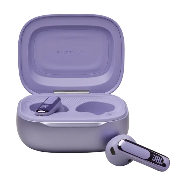 Блутут слушалки-тапи JBL Live Flex 3 - Лилав 