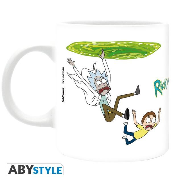 Чаша ABYSTYLE RICK AND MORTY Portal 2 