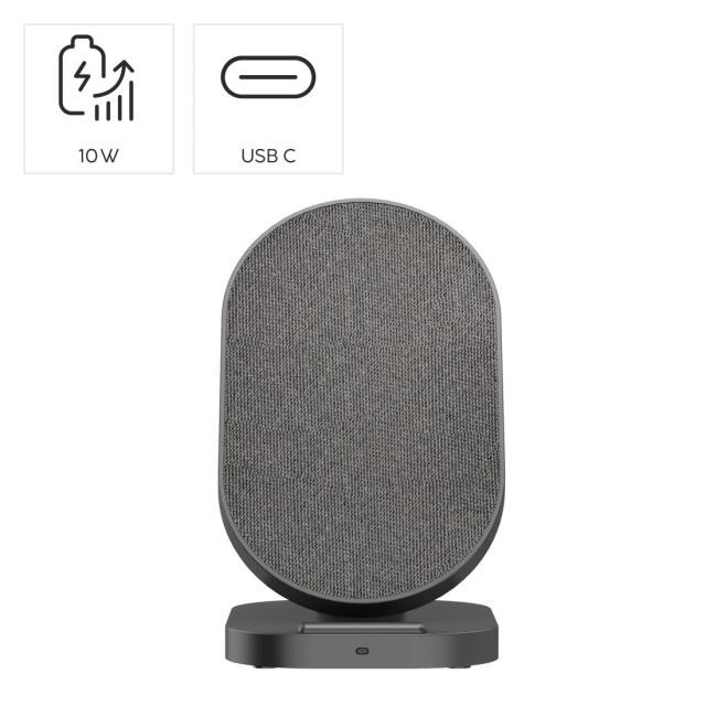 Hama "QI-FC10S-Fab" Wireless Charger, 10 W, 201685 