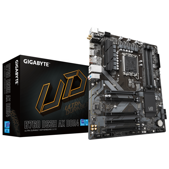 Motherboard GIGABYTE B760 DS3H AX, socket 1700, ATX 