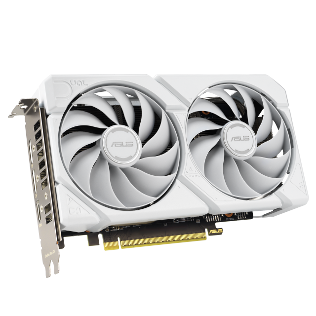 Graphic card ASUS DUAL RADEON RX 9060 XT 16GB GDDR6 White Edition 