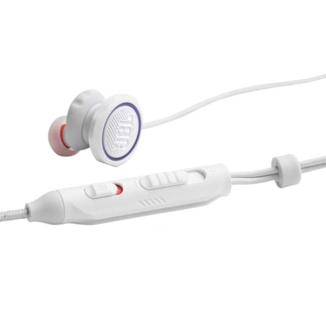Headphones JBL Quantum 50C, In Ear, White 