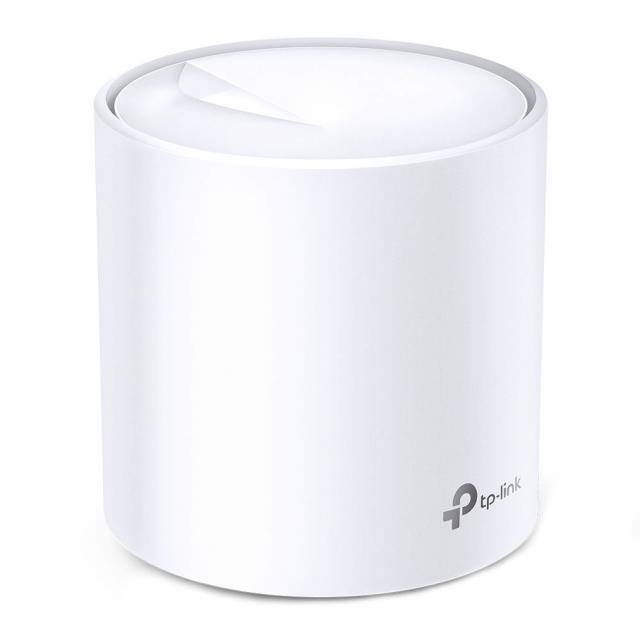 Безжичен рутер TP-Link Deco X60 V2, AX3000, 2.4/5 GHz, 574 -  2402 Mbps, Gigabit 