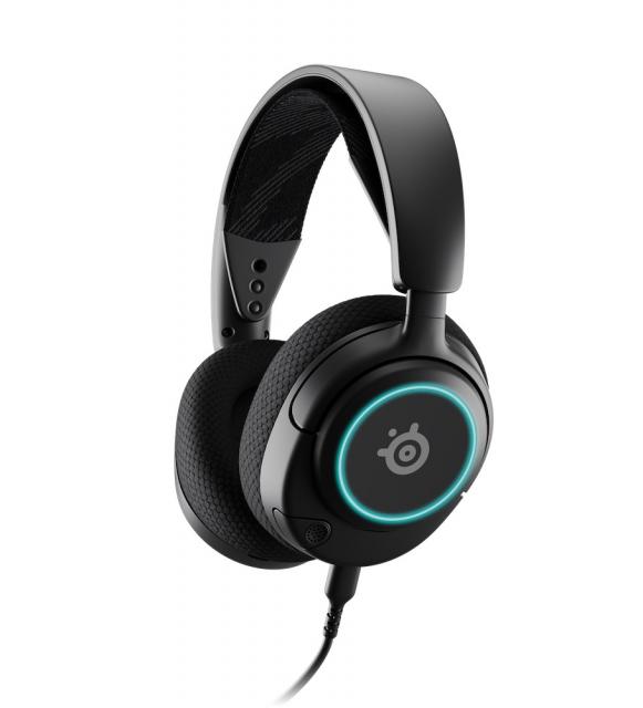 Геймърски слушалки SteelSeries Arctis Nova 3 Черно 