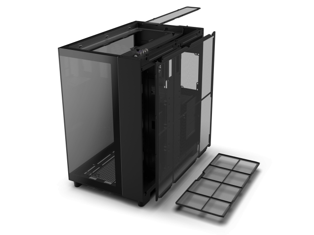 Кутия NZXT H9 Elite Matte Black 