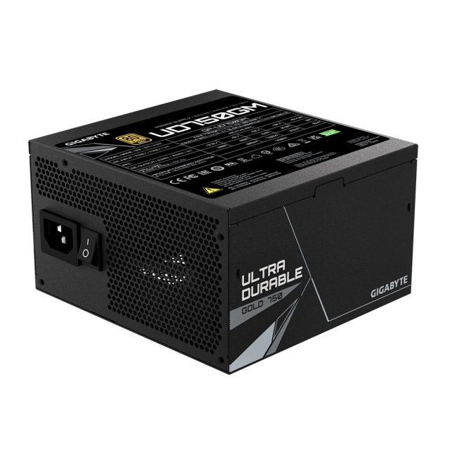 Захранващ блок Gigabyte UD750GM, 80 Plus, Gold,750W, Modular 