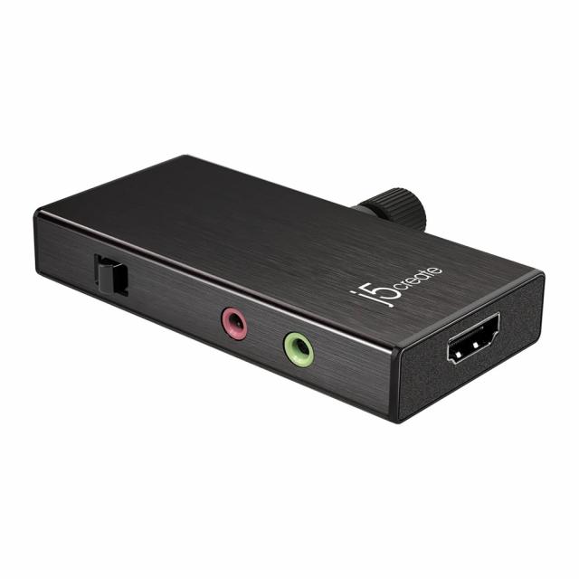 Кепчер адаптер j5 create JVA02, HDMI  към USB-C, Тype-C с PD(Power delivery)