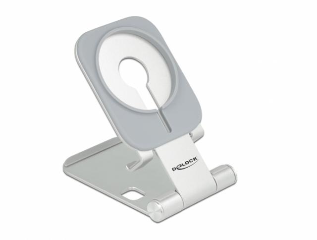 Delock Smartphone Stand Holder adjustable for MagSafe aluminium 