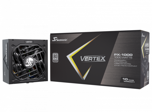 Захранващ блок Seasonic VERTEX PX-1000, 1000W, 80+ Platinum 
