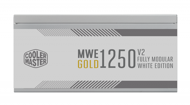 Power Supply Cooler Master MWE GOLD 1250W - V2 ATX 3.0 WHITE, 80+ GOLD 