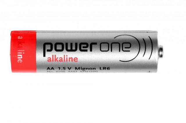 Alkaline Battery LR6  AA 1,5V 1 pc  BULK  INDUSTRIAL1.5V  POWERONE VARTA 