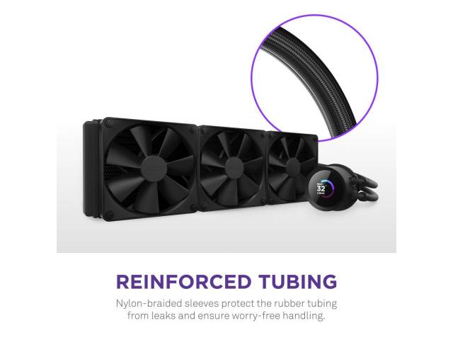 AIO Liquid Cooler NZXT Kraken 360 Black, LCD Display 