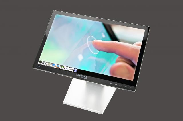POS Stand Compact Hannspree Compact, 10- 21.5", VESA: 75 x 75-100 x 100, White 