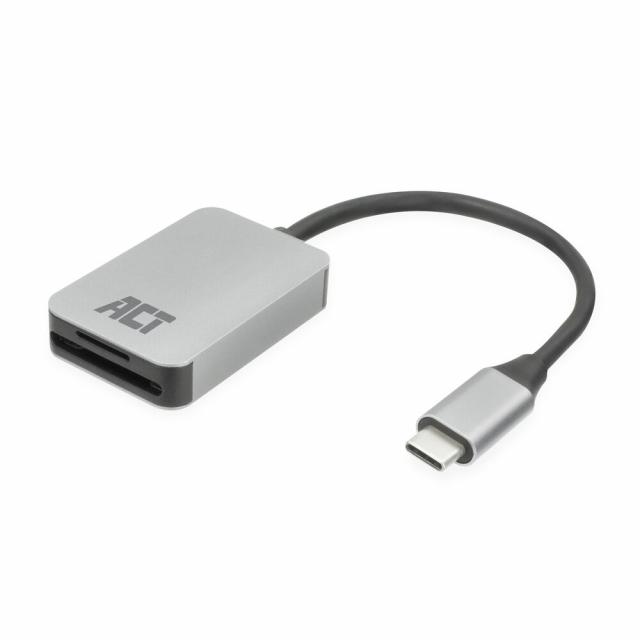 Четец за SD / micro SD карти ACT AC7056, SDXC, USB-C 