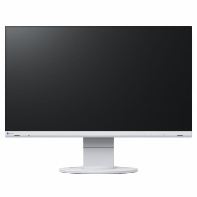 Monitor EIZO FlexScan EV2460, IPS, 23.8 inch, Wide, Full HD, D-Sub, DVI-D, HDMI, DisplayPort, White 