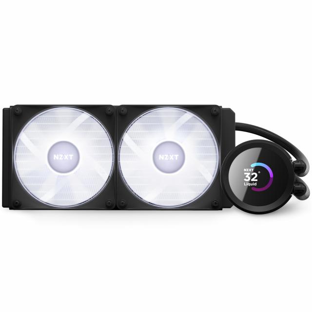 AIO Liquid Cooler NZXT Kraken 240 RGB Black, LCD Display 