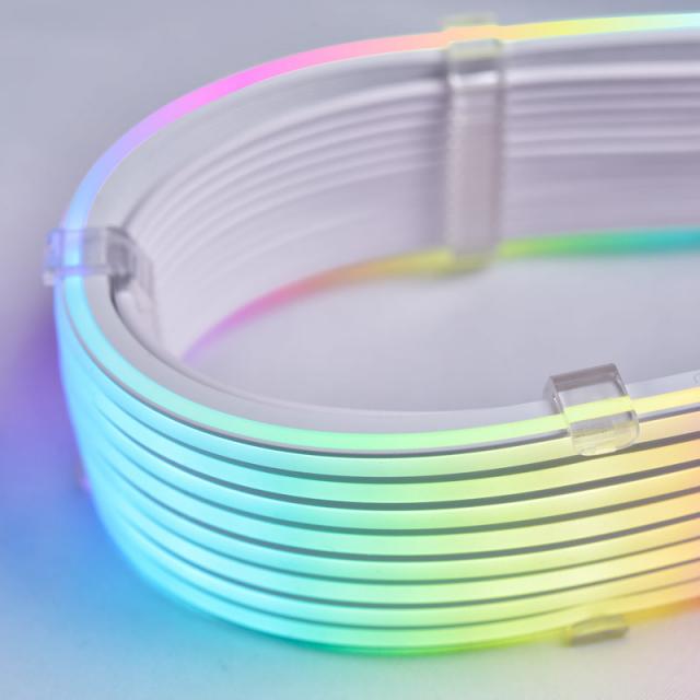 Extension cable Lian Li Strimer Plus V2 16-Pin 12VHPWR to 3x8-Pin for RTX 40-Series, 108 LED 