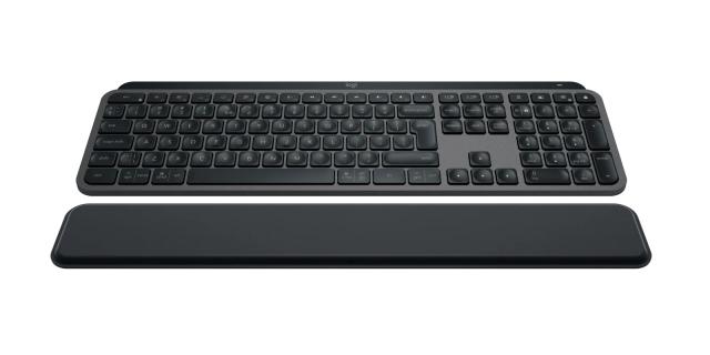 Keyboard Logitech MX Keys S, Bluetooth, Palm Rest, Graphite 