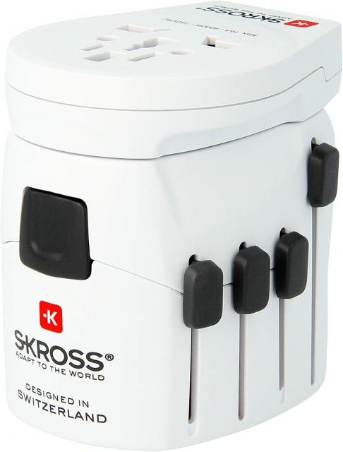 World Adapter SKROSS PRO USB, 1.302539, World 