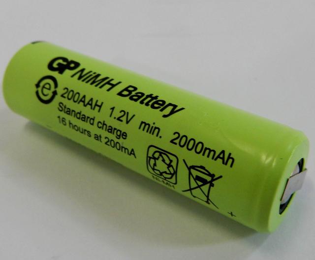 Акумулаторна Батерия R6 AA 200AAH-B  2000mAh NiMH 1 бр. BULK  Industrial GP