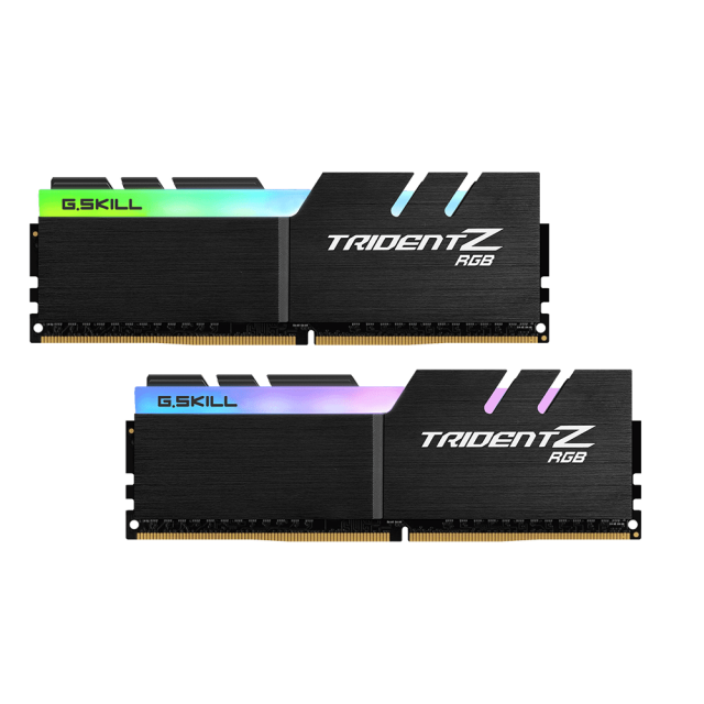 Памет G.SKILL Trident Z RGB 32GB(2x16GB) DDR4 PC4-25600 3200MHz CL16 F4-3200C16D-32GTZR