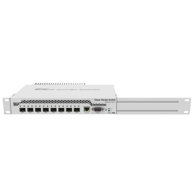 Switch Mikrotik CRS309-1G-8S+IN, LAN 1 x Gigabit Ethernet ports, 8 x SFP+ 10Gbps, PoE in 
