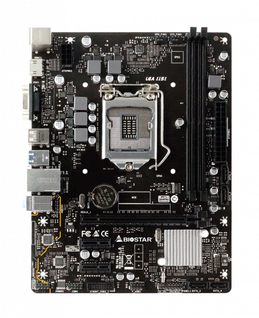 Дънна платка BIOSTAR H310MHP, Intel H310, sock. 1151 