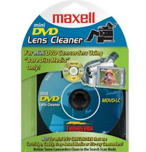 DVDR Camcorder mini 8 см/ почистващ диск MAXELL /за камери/ blister 1
