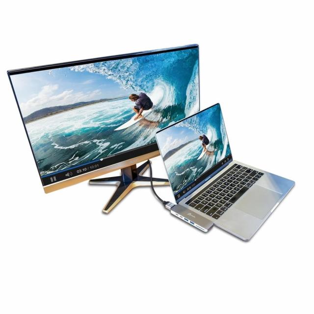 Докинг станция j5 create JCD382, UltraDrive USB-C mini dock за MacBook Pro
