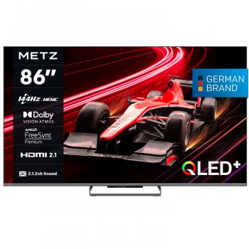 METZ QLED TV 86MQE8000Z, 86"(217 см), QLED, Google TV, 4K/UND, 144Hz