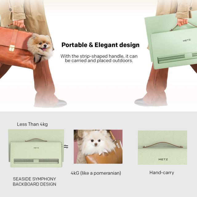 METZ Портативен телевизор 24MPE7200Z 24" LED FHD(1920x1080) GoogleTV, HDR10, зелен 