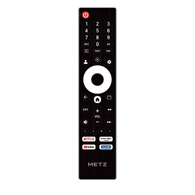 METZ TV 43" 43MQH7000Z Full HD QLED+ Google TV, Клас E 