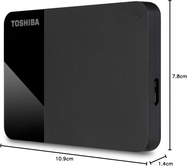 External HDD Toshiba 2.5" 2TB Canvio Ready 2020 , USB 3.2 Gen 1 
