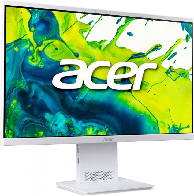 Kомпютър All-in-One Acer Aspire S27B DQ.BSVEX.002 - 27" inch IPS FHD(1920x1080) Intel Core 5 115U, 16GB DDR5, 512 GB SSD - Бял 