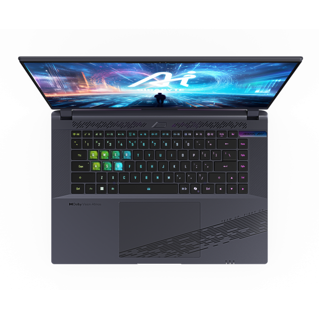 Notebook GIGABYTE AORUS 16X 9KG-43EEC94SH - 16" IPS 165Hz, i7-13650HX, 16GB DDR5, 1TB SSD, RTX 4060 8GB, Windows 11 Home 