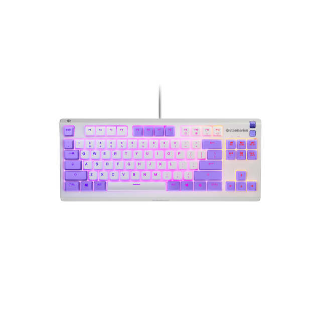 Tastatura gaming SteelSeries Apex 3 TKL Amethyst - Quiet Switct, UK Layout 