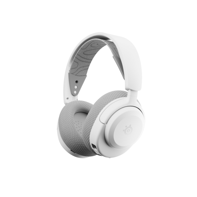 Casti gaming wireless SteelSeries Arctis Nova 3 pentru PC, Alb 