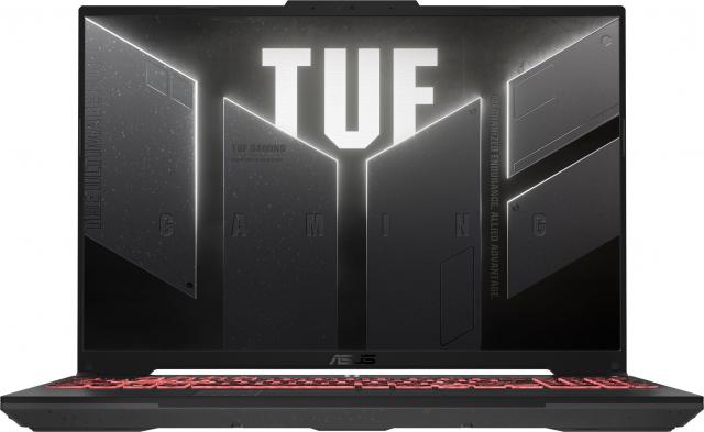 Лаптоп ASUS TUF Gaming A16 2024 FA607NUQ-RL014 - 16" IPS FullHD+, AMD Ryzen 7 170, 16GB DDR5, 512 GB SSD, RTX 4050 6GB GDDR6 