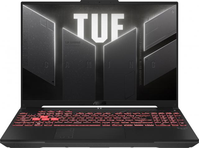 Лаптоп ASUS TUF Gaming A16 2024 FA607NUQ-RL014 - 16" IPS FullHD+, AMD Ryzen 7 170, 16GB DDR5, 512 GB SSD, RTX 4050 6GB GDDR6 
