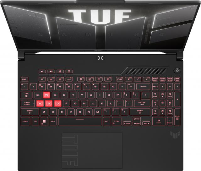 Лаптоп ASUS TUF Gaming A16 2024 FA607NUQ-RL014 - 16" IPS FullHD+, AMD Ryzen 7 170, 16GB DDR5, 512 GB SSD, RTX 4050 6GB GDDR6 